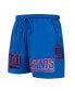 Men's Royal New York Giants Woven Shorts