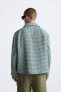 CHECKED JACQUARD JACKET