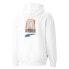 Фото #2 товара Puma Downtown Pride Pullover Hoodie Mens White Casual Outerwear 53831102