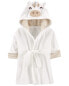 Baby Hooded Terry Robe 0-9M
