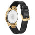 Фото #3 товара Citizen Men's Eco-Drive Axiom Gold-Tone Black Leather Strap Watch | 40mm | AU...