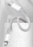 Фото #16 товара Kabel przewód do iPhone USB-C - Lightning szybkie ładowanie 20W 2m - czarny