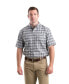 ფოტო #1 პროდუქტის Men's Long Foreman Flex Short Sleeve Button Down Shirt