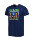 Фото #3 товара Men's Karl-Anthony Towns and Anthony Edwards Navy Minnesota Timberwolves NBA Jam Tri-Blend T-shirt