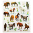 GLOBAL GIFT Classy Glitter Horses Stickers