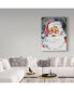 Hal Frenck 'Santa Face' Canvas Art - 35" x 47"