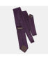 Фото #3 товара Men's Plum - Silk Grenadine Tie for Men