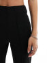 Фото #5 товара Vila Petite high waisted pin tuck pull on trousers in black