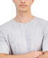 Фото #3 товара Men's Tonal Wave Jacquard T-Shirt, Created for Macy's