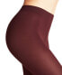 FALKE 298246 Women's Pure Matt Opaque Denier Stockings, Red (Barolo), LG, 1 Pair