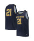 Men's #21 Navy Notre Dame Fighting Irish Alternate Replica Basketball Jersey