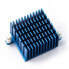 Фото #1 товара Heat sink for Odroid XU4 tall 40x40x25mm - blue