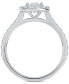 Фото #4 товара Кольцо De Beers Forevermark Oval Halo