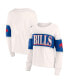 Women's Cream Buffalo Bills Antique Block Long Sleeve T-Shirt