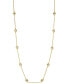 ფოტო #1 პროდუქტის EFFY® Diamond Bezel Station 20" Statement Necklace (2 ct. t.w.) in 14k White Gold or 14k Yellow Gold