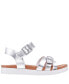 ფოტო #4 პროდუქტის Little Girls Lacey Season Fastening Strap Sandals