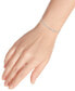 ფოტო #2 პროდუქტის Sterling Silver Bracelet, Open Heart Chain