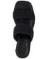 Фото #4 товара Women's Norina Woven Two Band Wedge Sandals, Created for Macy's