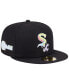 Фото #1 товара Men's Black Chicago White Sox Multi-Color Pack 59FIFTY Fitted Hat