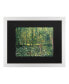 Фото #1 товара Vincent Van Gogh Trees and Undergrowth, 1887 Matted Framed Art - 20" x 25"