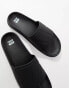 ASOS DESIGN sliders in black