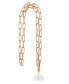 Фото #1 товара Women's Apple Airpod Rose Gold-Tone Mixed Metal Chain