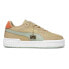 Фото #1 товара Puma Ca Pro Nyc Lace Up Womens Beige Sneakers Casual Shoes 39611501