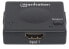 Фото #5 товара Manhattan HDMI Switch 2-Port - 1080p - Connects x2 HDMI sources to x1 display - Automatic and Manual Switching (via button) - No external power required - Black - Three Year Warranty - Blister - HDMI - 1.3b - Plastic - Black - 5 m - 480i - 480p - 576i - 576p - 720p