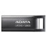 Фото #1 товара ADATA UR340 - 128 GB - USB Type-A - 3.2 Gen 2 (3.1 Gen 2) - 100 MB/s - Cap - Black