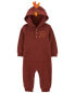 Baby Turkey Hooded Jumpsuit 18M