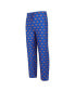 ფოტო #2 პროდუქტის Men's Blue New York Knicks Gauge Allover Print Pants