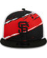 ფოტო #3 პროდუქტის Men's Black San Francisco Giants Tear Trucker 9FIFTY Snapback Hat