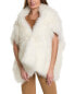 Michael Kors Collection Shearling Wrap Vest Women's Xs