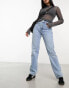 Фото #2 товара Cotton On straight leg jeans in blue