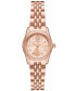 Women's Lexington Three-Hand Rose Gold-Tone Stainless Steel Watch 26mm