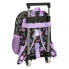 Фото #2 товара Школьный рюкзак с колесиками Monster High Creep Чёрный 28 x 34 x 10 cm