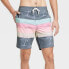 Фото #1 товара Men's 8.5" Overlay Island Board Shorts - Goodfellow & Co Blue 40