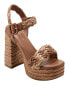 Фото #1 товара Women's Seclude Woven Platform Block Heel Dress Sandals