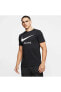 Фото #1 товара Dry-Fit Run High Brand Read Erkek Siyah T-shirt
