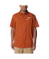 Фото #1 товара Men's Texas Orange Texas Longhorns Slack Tide Omni-Shade Button-Up Camp Shirt