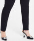 Фото #5 товара Plus Size Skinny Ponte Pants, Created for Macy's