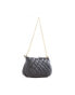 Фото #3 товара Valentino Ocarina 2 in 1 quilted crossbody bag in black