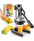 Professional Citrus Juicer + 2 in 1 Lemon Squeezer Complete Set
