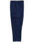 Фото #9 товара Baby Solid Fleece Pants - Navy 24M