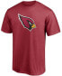 Фото #2 товара Men's DeAndre Hopkins Cardinal Arizona Cardinals Player Icon Name and Number T-shirt