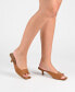 Фото #6 товара Women's Larna Slip On Kitten Heel Sandals