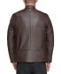 Фото #2 товара Men's Viceroy Sleek Leather Racer Jacket
