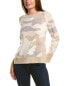 Фото #1 товара Two Bees Cashmere Camo Swing Wool & Cashmere-Blend Sweater Women's Brown Xs