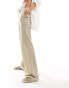 Mango lightweight slouchy trouser in tan