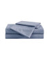 Фото #1 товара Garment Wash Solid 4 Piece Sheet Set, Twin